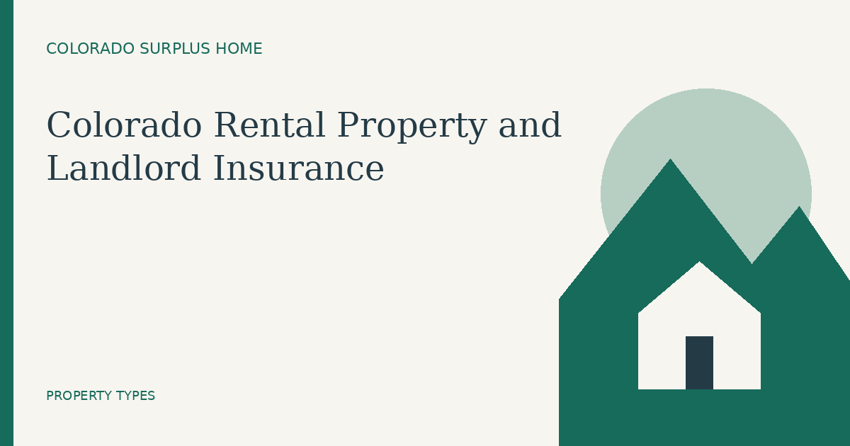 Colorado guide: Colorado Rental Property and Landlord Insurance
